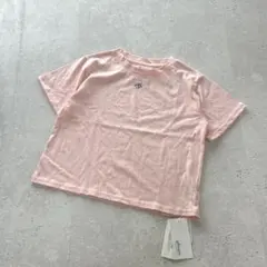 新品タグ付★gleam〔F〕ロゴ刺繍 クルーネック 半袖Tシャツ 定価3.8千円のサムネイル