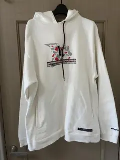 b-one soul ホワイト パーカー