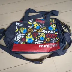 値下げ!!　ミニオンズ ショルダーバッグ デニム風