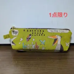 ハシビロコウ　ペンケース　小物入れ　ミニポーチ