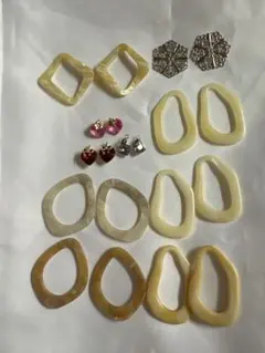 アクリル・金属製チャームセット