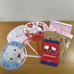 ハローキティ グッズ まとめ売り うちわ フォトアルバム など