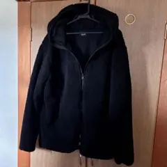 ワークマン 火の粉がついても燃えにくいラゲッジフリースジャケット ブラック L