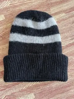 ストライプ ニット帽