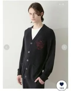 ジェラピケ　スムーズィーシルクカーディガン　ジョエル・ロブション