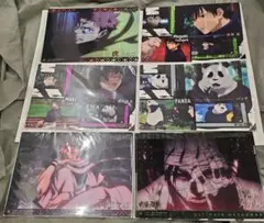 呪術廻戦 キャラクタークリアビジュアルポスターセット