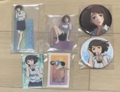 セガラッキーくじ 呪術廻戦 E賞 缶バッジ ステッカー 家入硝子