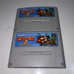 SFC スーパーファミコンソフト スーパードンキーコング 三本セット