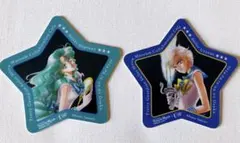 セーラームーン ミュージアム 2点セット コースター ネプチューン ウラヌス