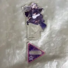 アクリルスタンド 三角形スタンド付き