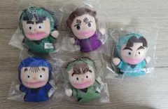 忍たま乱太郎 指人形マスコット 体育委員会セット