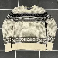 ノルディックセーター 黒