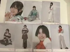 櫻坂46 山田桃実 生写真 摩擦係数 新参者 赤白 赤緑 四期生 まとめ売り