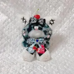 セール 着ぐるみ ねこ おすわり ぬい服 12cm マスコット ちびぐるみ E