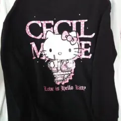 シ*ウ様 ハローキティ CECIL McBEE トレーナー Mサイズ
