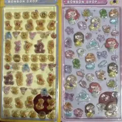 くまのプーさん プリンセス ボンボン ドロップ シール アリエル ラプンツェル