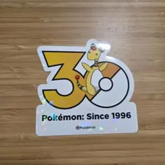 韓国限定 ポケモン 30周年 ランダム ステッカー モココ デンリュウ