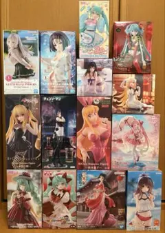 美少女　プライズフィギュア　14点セット　まとめ売り 　初音ミク レゼ　猫猫