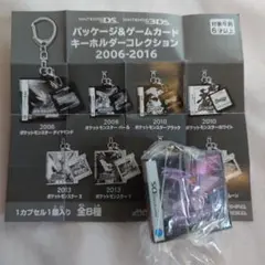 パッケージ&ゲームカード　キーホルダーコレクション2006-2016 パール