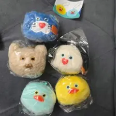 mojojojo ぬいぐるみフェイスマスコット 5個セット　セミコンプリート