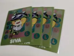 カラフルピーチ　シヴァさん　ウエハースカード4枚　まとめ売り