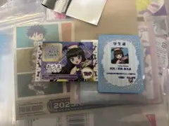 アイカツ!×プリパラ 入場者特典 ミニ学生証&トモチケ風カード 黒須あろま　映画