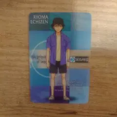 テニスの王子様 テニプリ 越前リョーマ クリアラミーカード