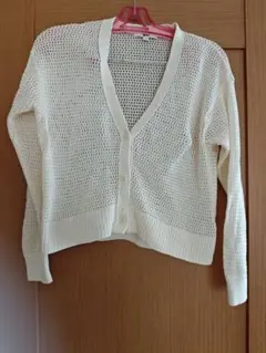 UNIQLO メッシュ編みカーディガン M サイズ