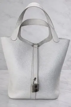 超美品】K刻印2025年製エルメスピコタンロック MM 22 新色グリパンタン 