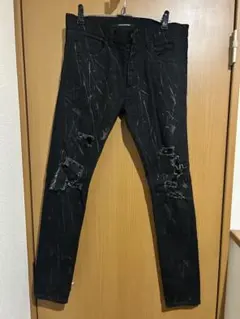 ムーンエイジデビルメント ダメージスキニーデニム