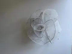 【最終値下げ】 ホワイトフラワーコサージュ