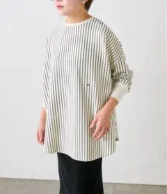 ピュアルセシン　万能レイヤードカットソー　ストラップ　美品