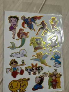 アメリカンステッカーアメキャラ海外ステッカーテレタビーズパワパフガールズディズニ