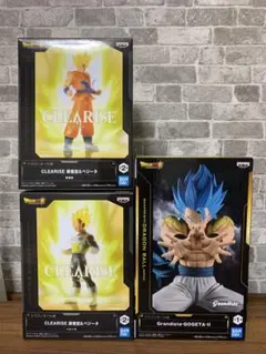 ドラゴンボール超GrandistaゴジータⅡ・CLEARISE 悟空&ベジータ