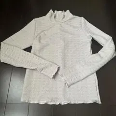 GRL ハイネックメロウふくれジャガードトップス