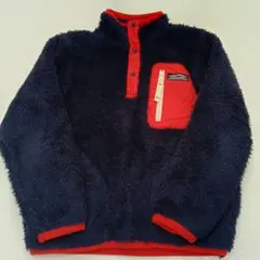 BREEZE フリースジャケット サイズ120 ネイビー/レッド