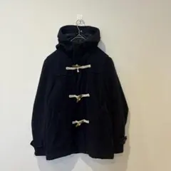 ジュンレッド ダッフルコート ウール混 紺 ネイビー　S アウター　ジャケット