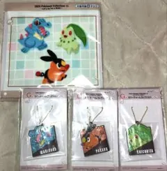 2025 ポケモン コレクション 一番くじ ハンドタオル ラバーチャーム セット