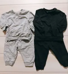 エイチアンドエム H&M ベビー スウェット セットアップ トレーナー パンツ