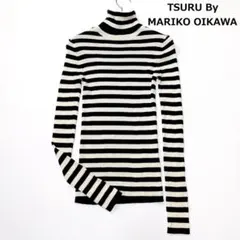 ツルバイマリコオイカワ Linda 定番品 ウール100% タートルニット