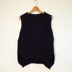 URBAN RESEARCH ニット ベスト コクーン ハイネック