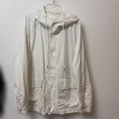 ユニクロ UNIQLO マウンテンパーカー XL ホワイト