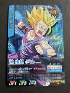 ドラゴンボールデータカードダス　孫悟飯