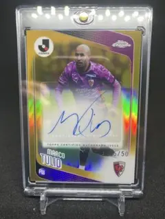 Topps Chrome 마르코 투리오 친필 사인 50장 한정
