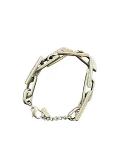 DIESEL チェーンブレスレット シルバーカラー