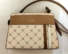 & chouette　アンドシュエットモノグラム ショルダーバッグ