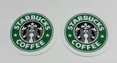 スターバックス ロゴ ステッカー 2枚セット