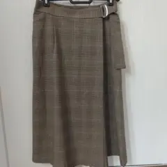 ボックス型巻スカート