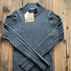 エコロコ　ニットプルオーバー　ハイネック　新品