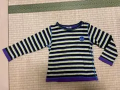 JUNK STORE長袖カットソー 100cm ストライプ